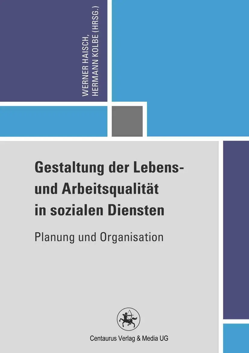 Cover: 9783862262236 | Gestaltung der Lebens- und Arbeitsqualität in sozialen Diensten | Buch