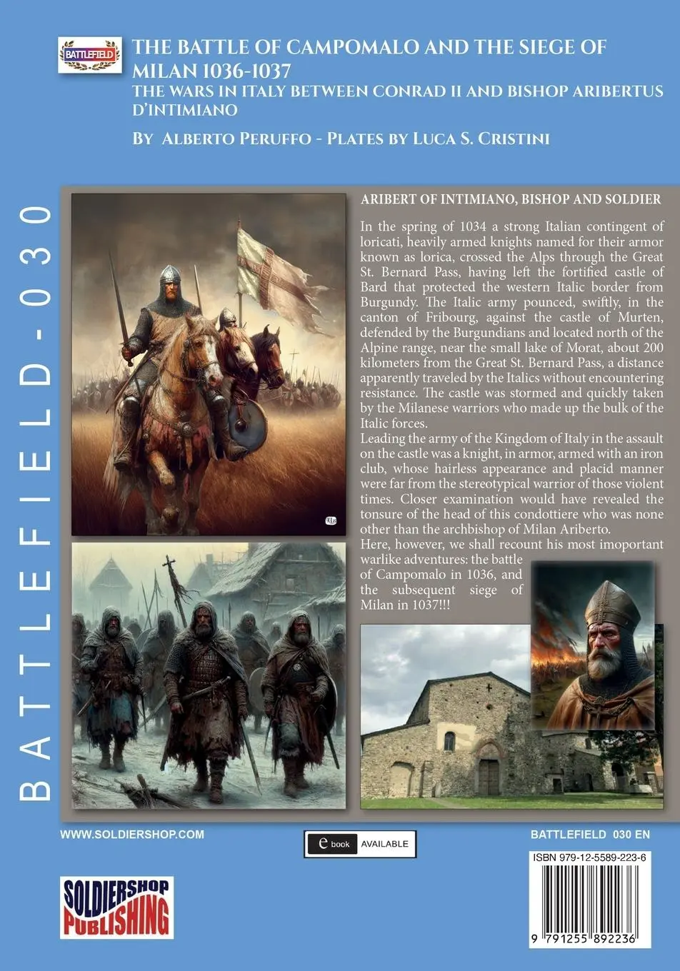 Rückseite: 9791255892236 | The battle of Campomalo and the siege of Milan 1036-37 | Peruffo
