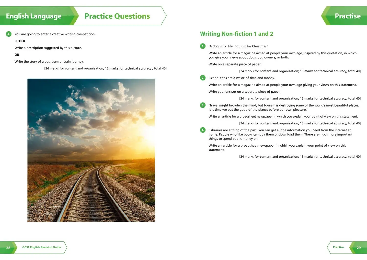Bild: 9780008242336 | Collins Snap Revision - Writing (for Papers 1 and 2): Aqa GCSE...