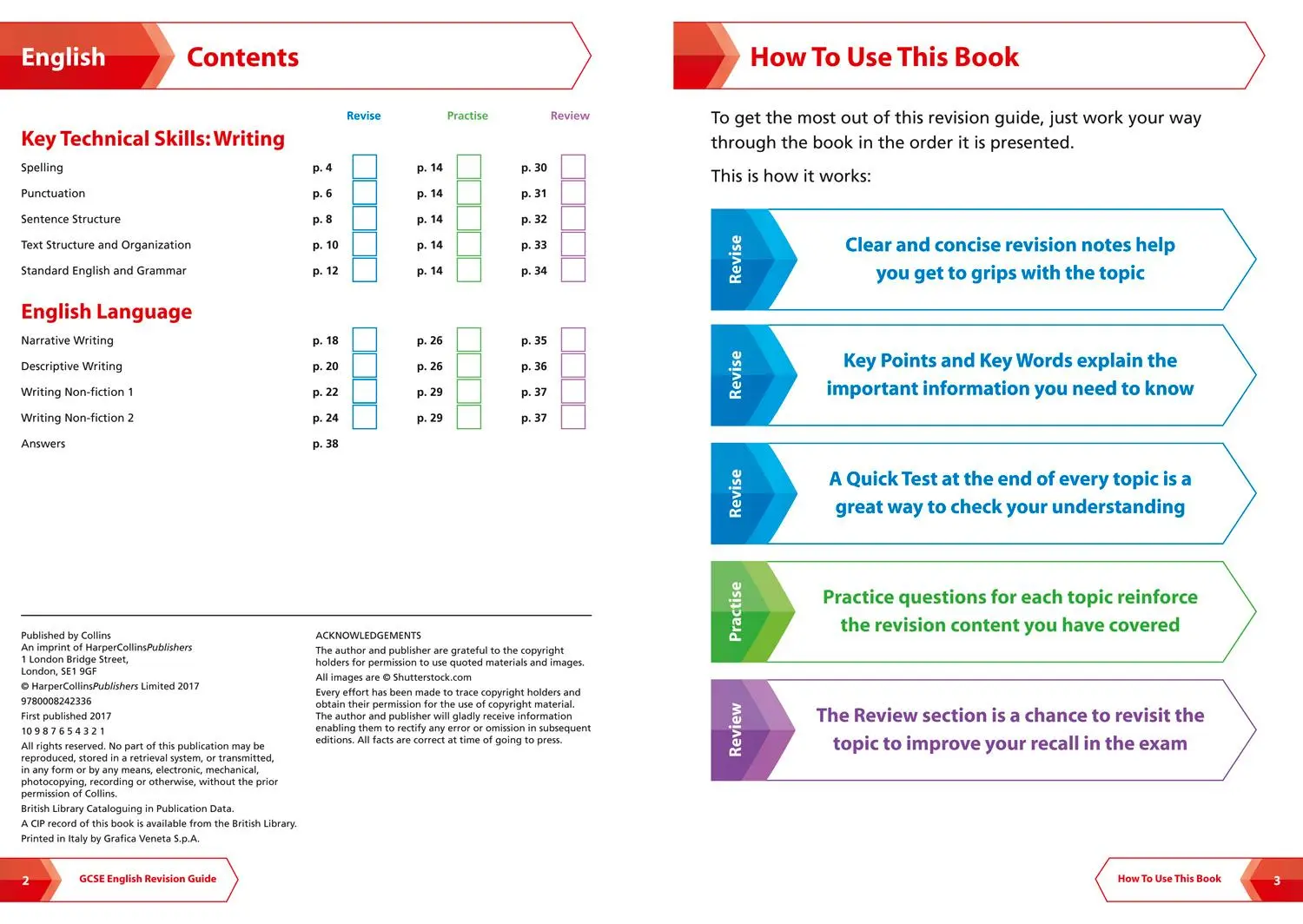 Bild: 9780008242336 | Collins Snap Revision - Writing (for Papers 1 and 2): Aqa GCSE...