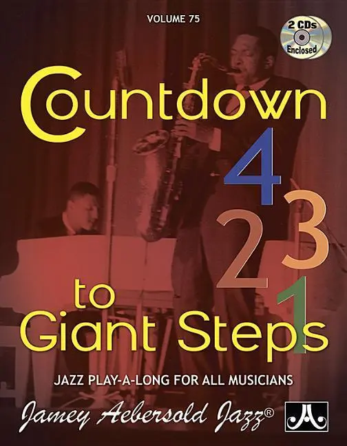 Cover: 9781562242336 | Countdown To Giant Steps | Jazz Play-Along Vol.75 | Andy Laverne