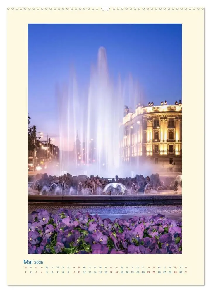 Bild: 9783435942336 | Meine schöne Stadt - ein Spaziergang durch Wien (Wandkalender 2025...