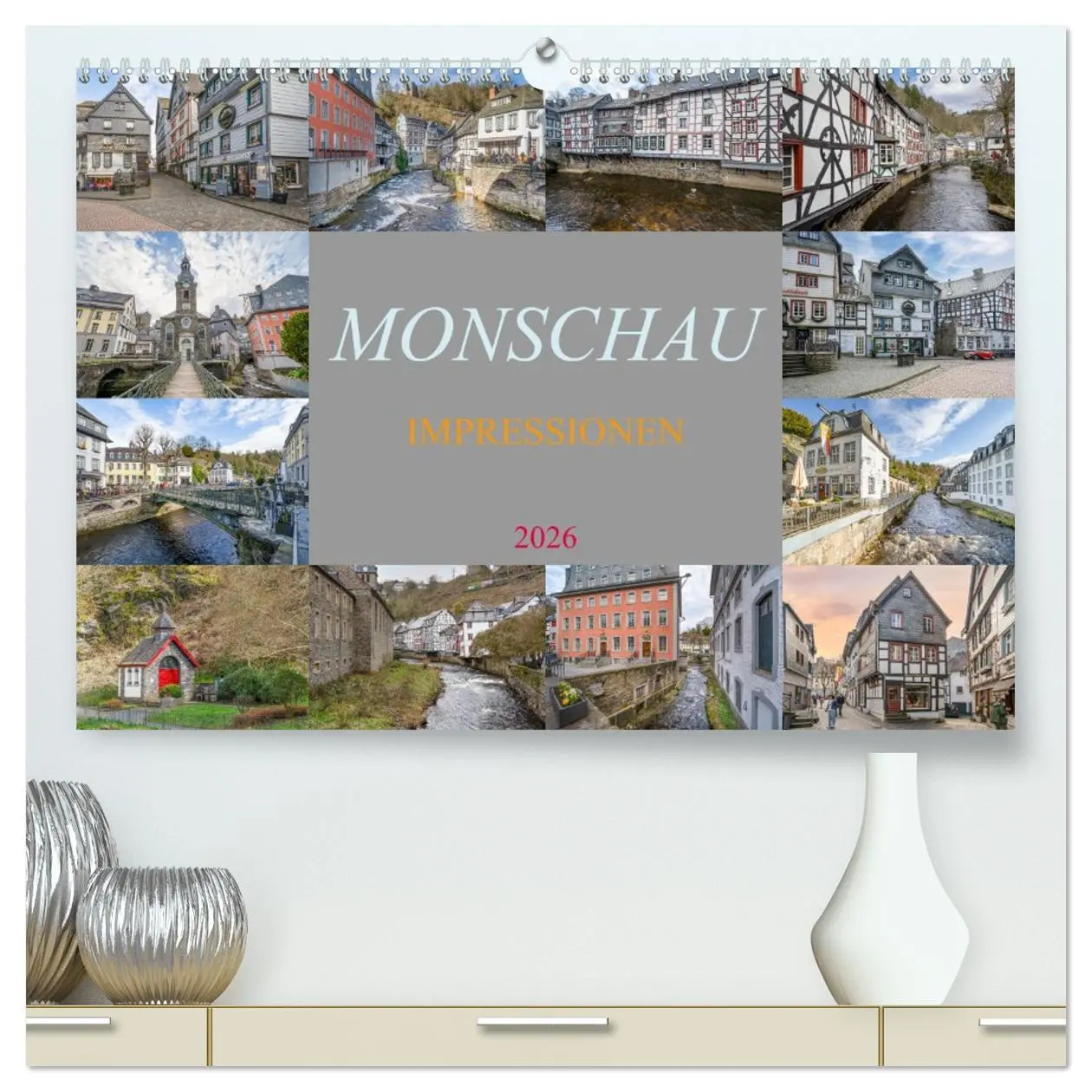 Cover: 9783457412336 | Monschau Impressionen (hochwertiger Premium Wandkalender 2026 DIN...
