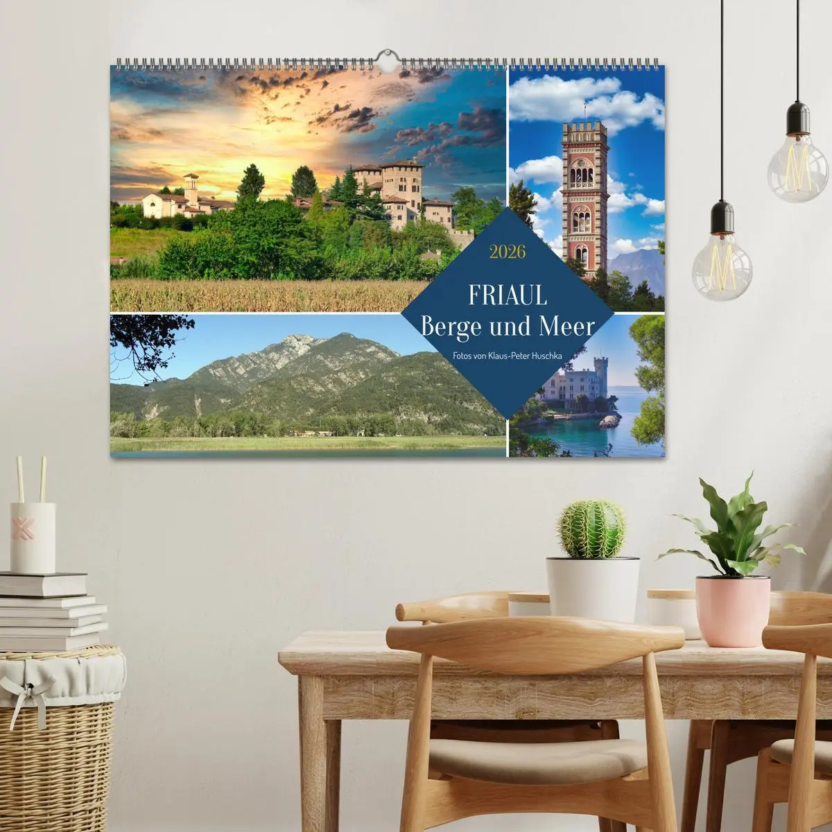 Bild: 9783457582336 | Friaul, Berge und Meer (Wandkalender 2026 DIN A2 quer), CALVENDO...