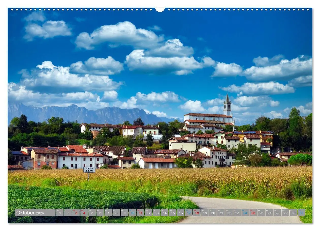 Bild: 9783457582336 | Friaul, Berge und Meer (Wandkalender 2026 DIN A2 quer), CALVENDO...
