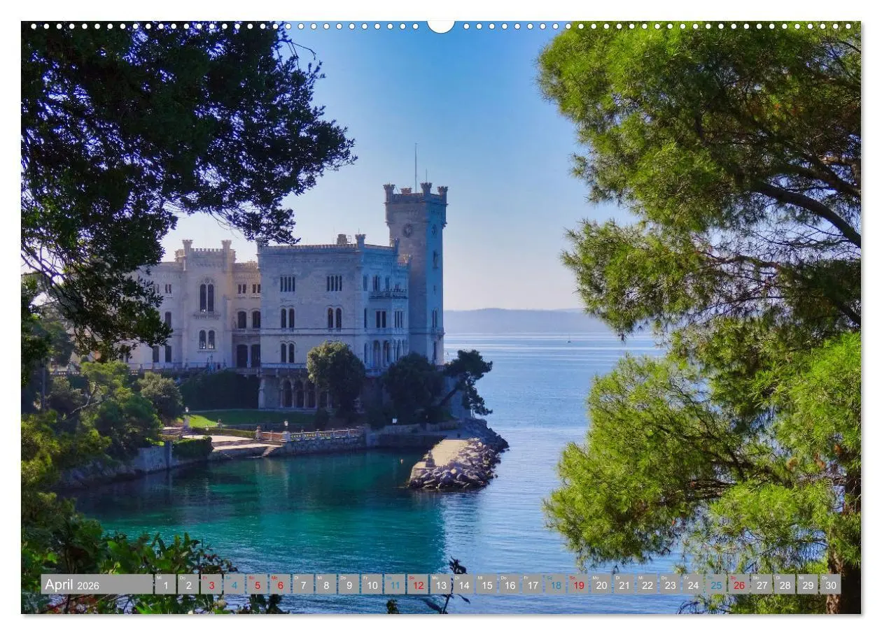 Bild: 9783457582336 | Friaul, Berge und Meer (Wandkalender 2026 DIN A2 quer), CALVENDO...