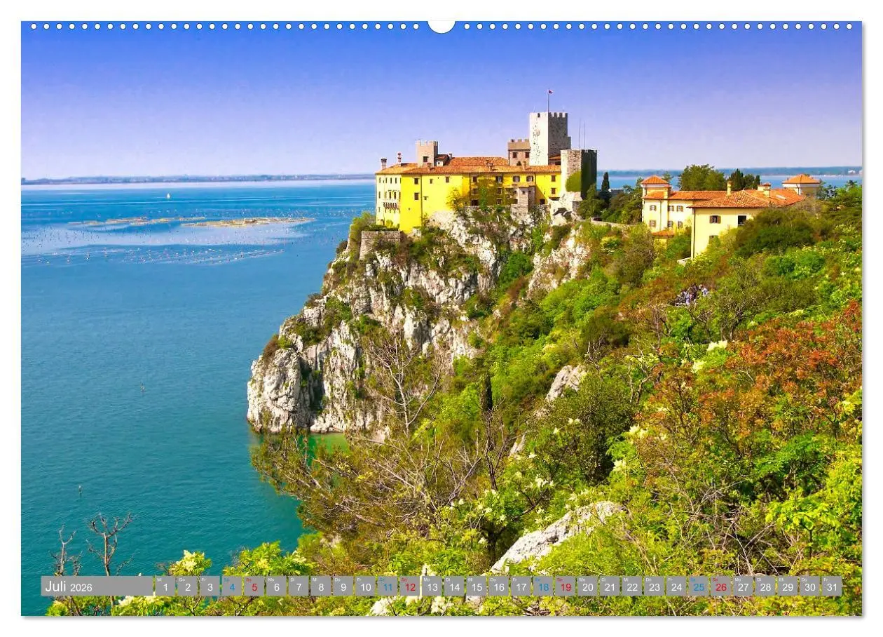 Bild: 9783457582336 | Friaul, Berge und Meer (Wandkalender 2026 DIN A2 quer), CALVENDO...