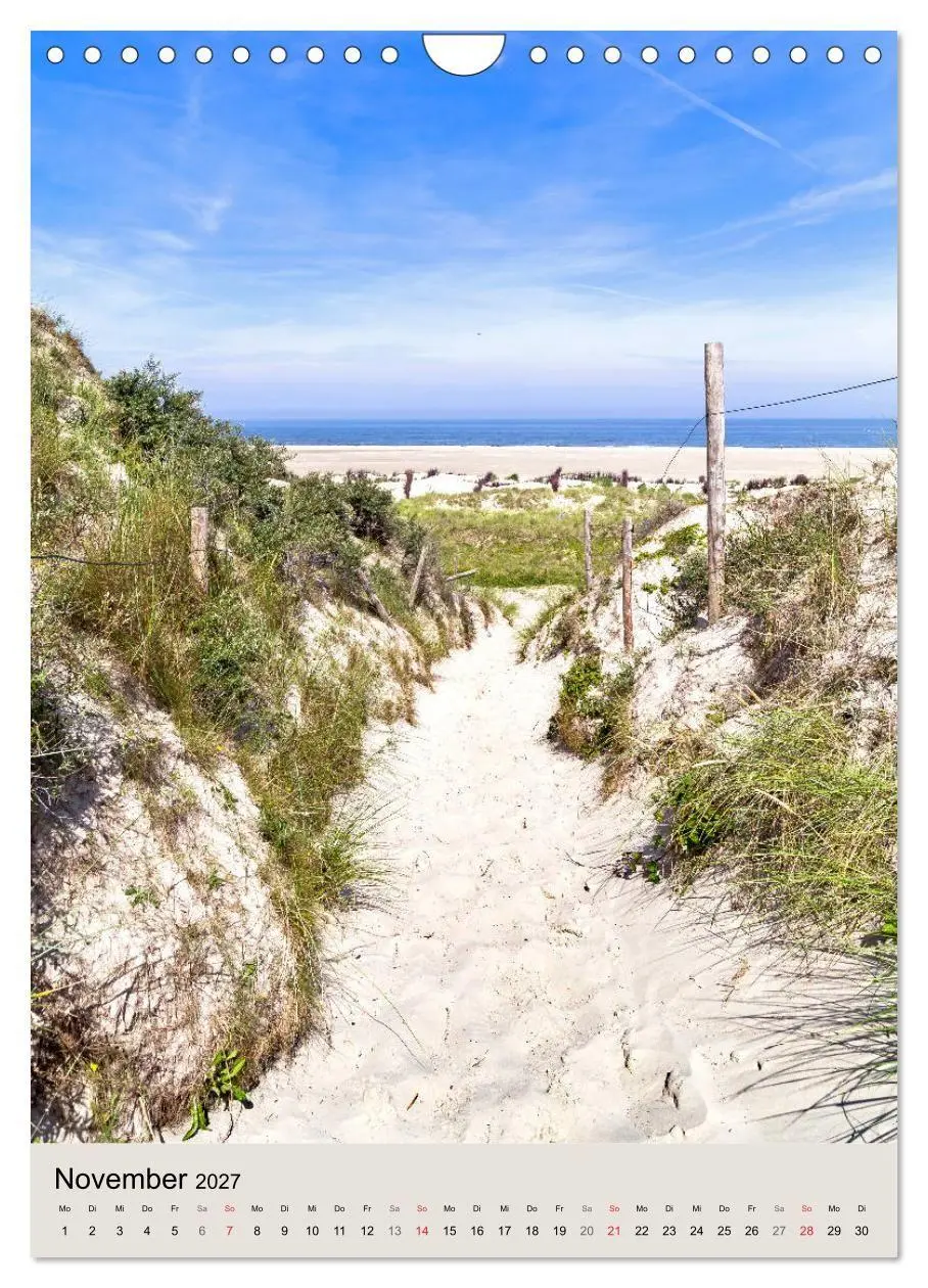 Bild: 9783569692336 | Borkum Strandspaziergang (Wandkalender 2027 DIN A4 hoch), CALVENDO...
