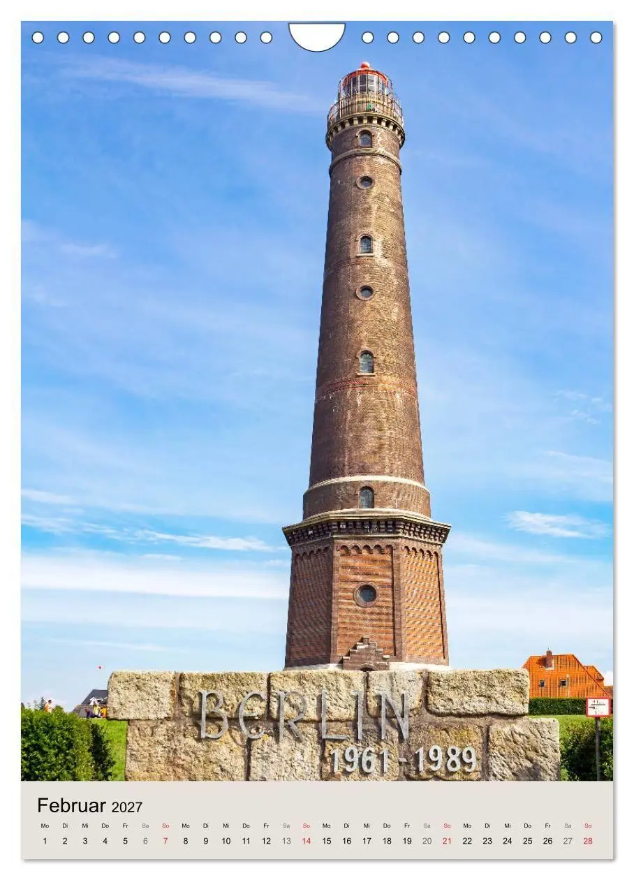 Bild: 9783569692336 | Borkum Strandspaziergang (Wandkalender 2027 DIN A4 hoch), CALVENDO...
