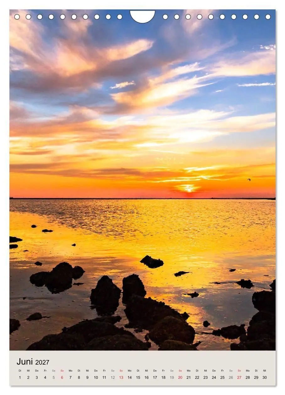 Bild: 9783569692336 | Borkum Strandspaziergang (Wandkalender 2027 DIN A4 hoch), CALVENDO...