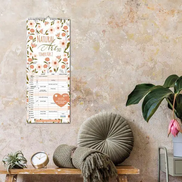 Bild: 9783819302336 | Natural Art Timer für 2 Recyclingpapier 2027 | Verlag Korsch | 13 S.