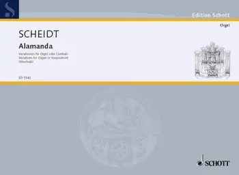 Cover: 9790001062336 | Alamanda | Orgel (Cembalo) | Samuel Scheidt | Buch | Buch | Deutsch