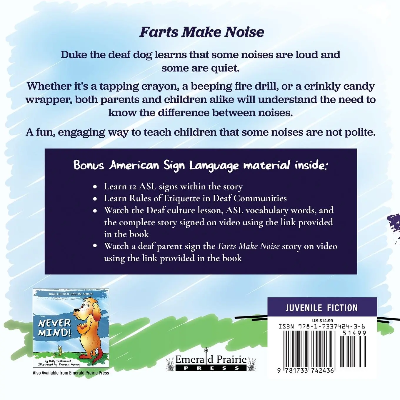 Rückseite: 9781733742436 | Farts Make Noise | Kelly Brakenhoff | Taschenbuch | Englisch | 2020