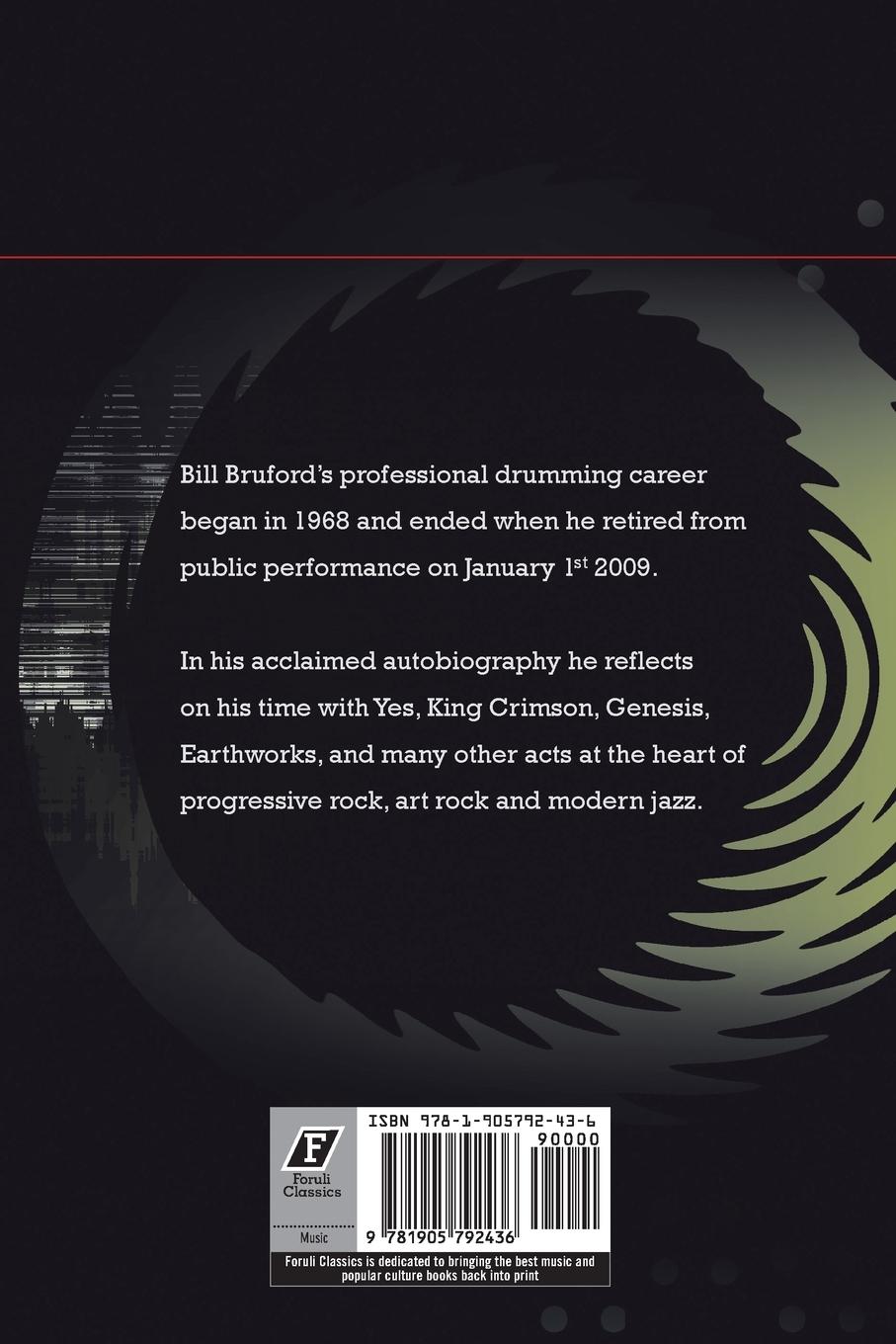 Rückseite: 9781905792436 | Bill Bruford | Bill Bruford | Taschenbuch | Englisch | 2013