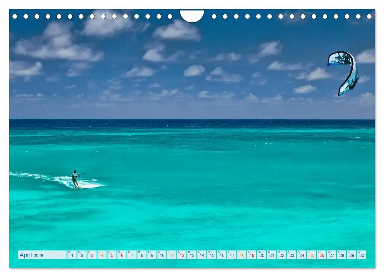 Bild: 9783516042436 | Kitesurfen - über den Wellen (Wandkalender 2026 DIN A4 quer),...