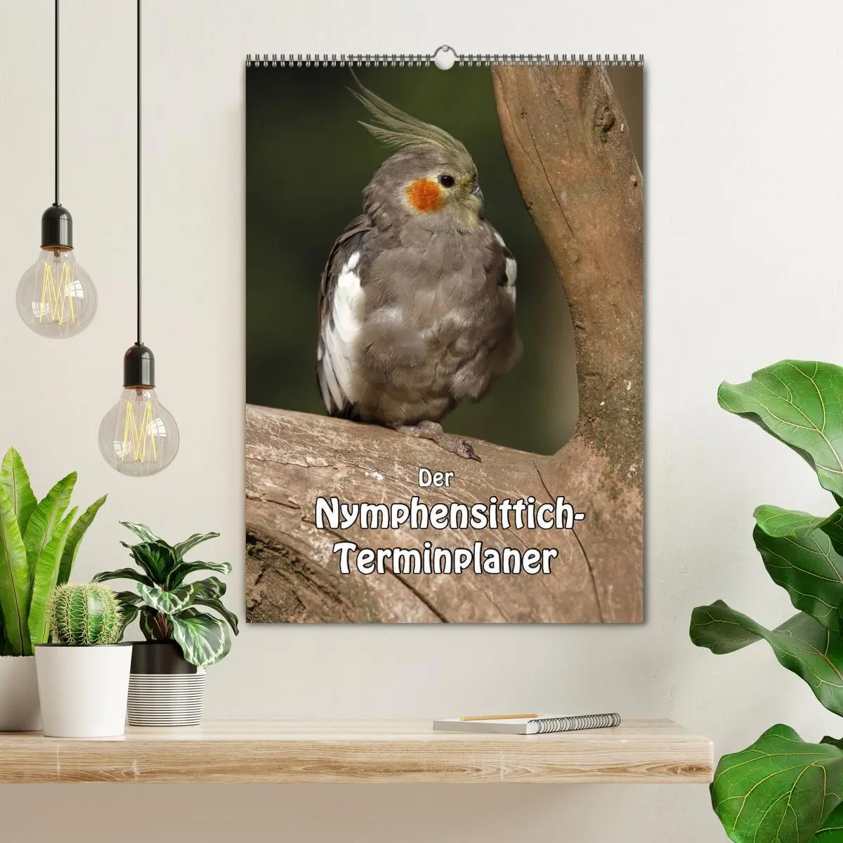 Bild: 9783516422436 | Der Nymphensittich-Terminplaner (Wandkalender 2026 DIN A2 hoch),...