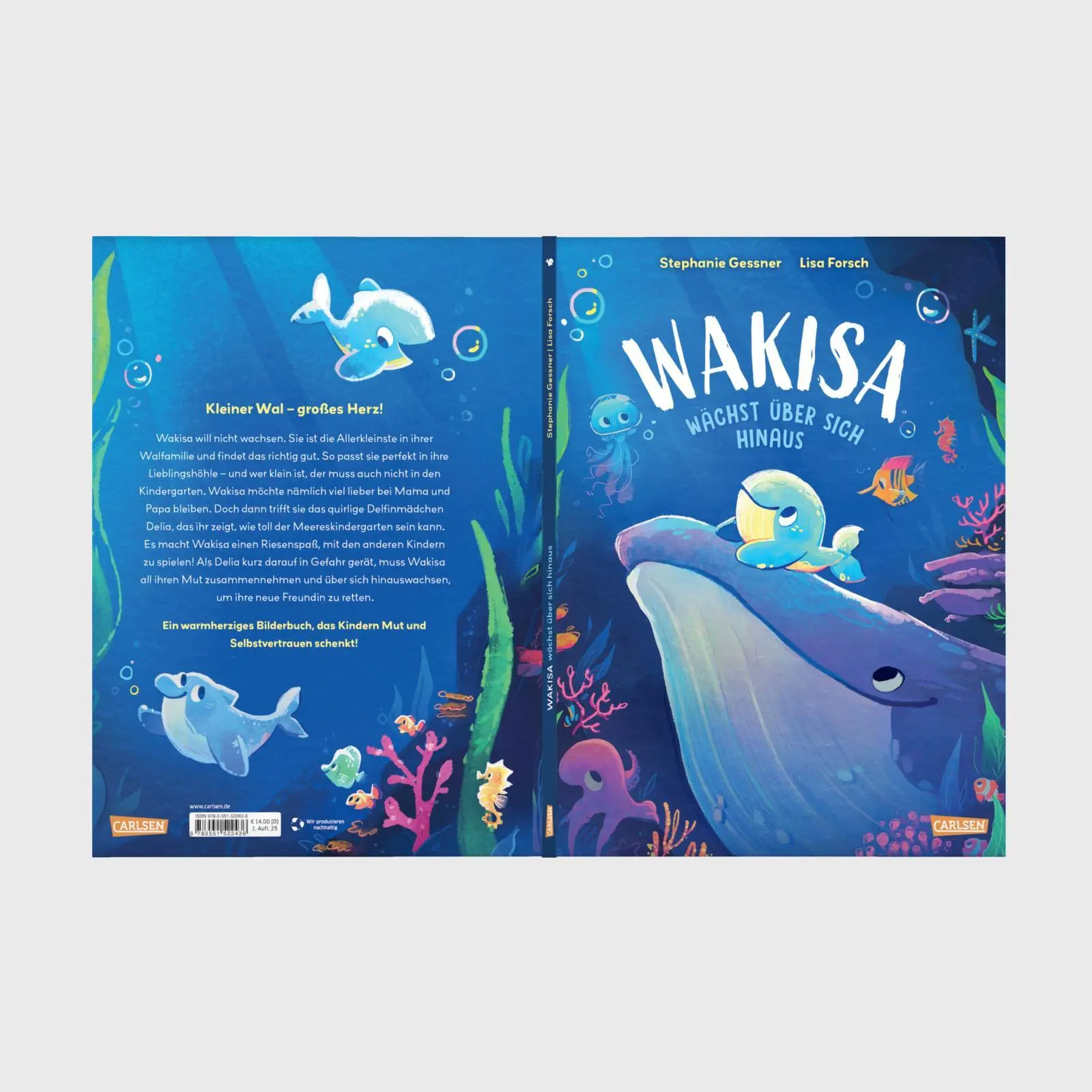 Bild: 9783551522436 | Wakisa wächst über sich hinaus | Stephanie Gessner | Buch | 32 S.