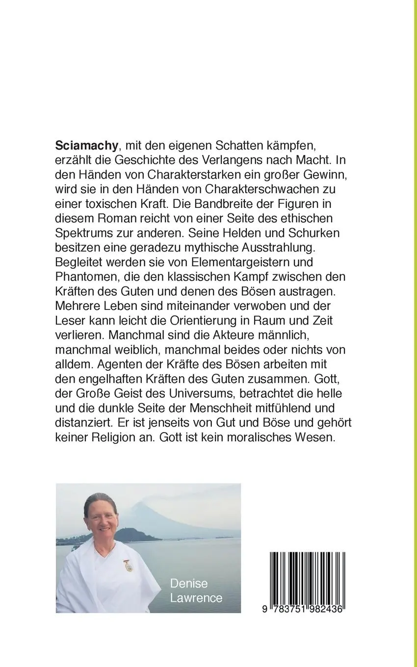 Rückseite: 9783751982436 | Sciamachy | Von der Gier und dem Streben nach Macht | Denise Lawrence