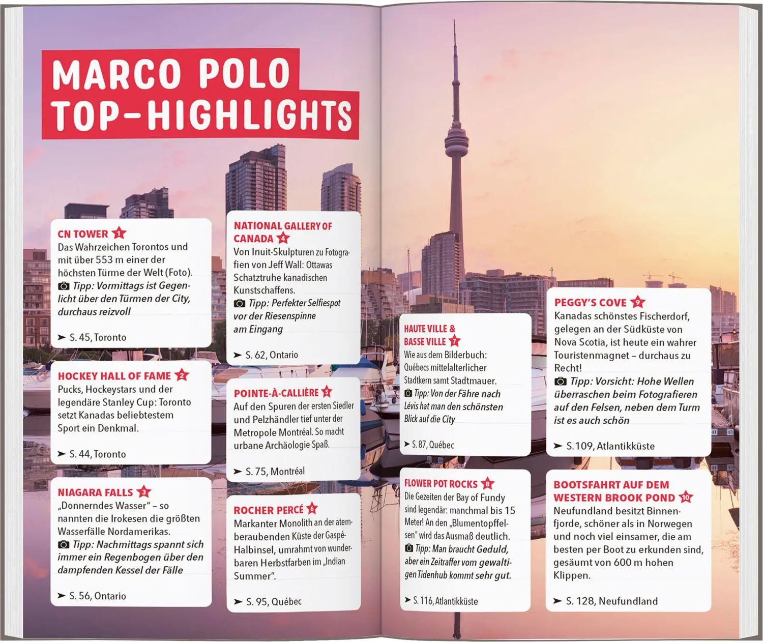 Bild: 9783829742436 | MARCO POLO Reiseführer Kanada Ost, Montreal, Toronto, Québec | Teuschl