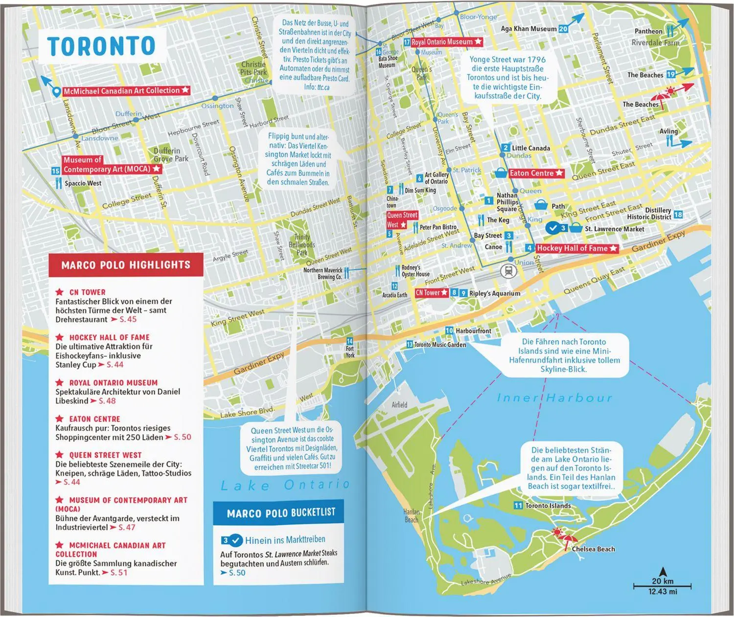 Bild: 9783829742436 | MARCO POLO Reiseführer Kanada Ost, Montreal, Toronto, Québec | Teuschl