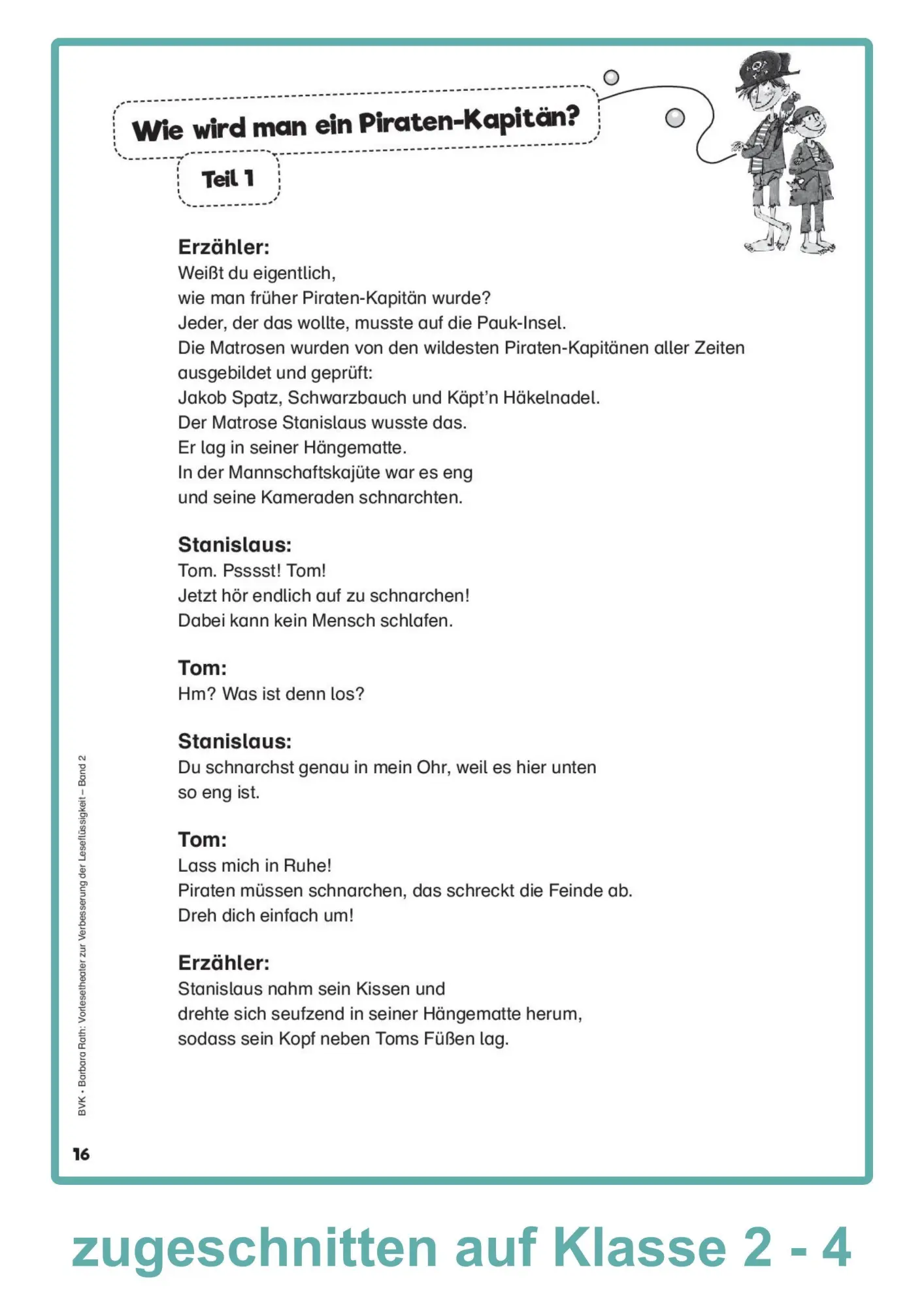 Bild: 9783965202436 | Vorlesetheater Band 2 | zur Verbesserung der Leseflüssigkeit | Rath