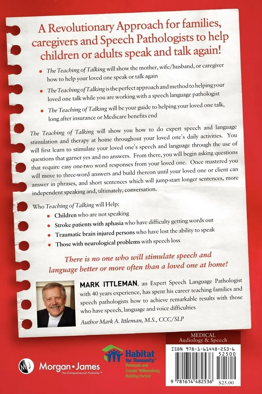 Rückseite: 9781614482536 | The Teaching of Talking | Mark Ittleman | Taschenbuch | Englisch