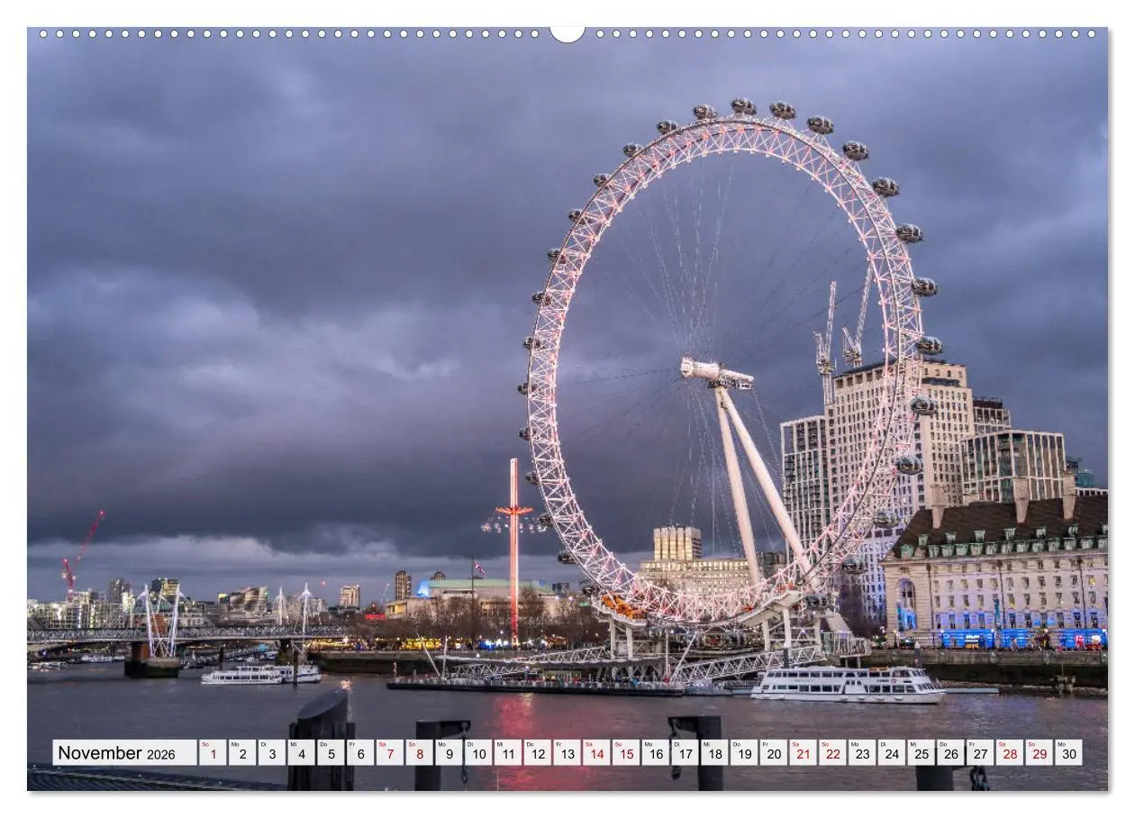 Bild: 9783457702536 | Großbritannien - London (hochwertiger Premium Wandkalender 2026 DIN...
