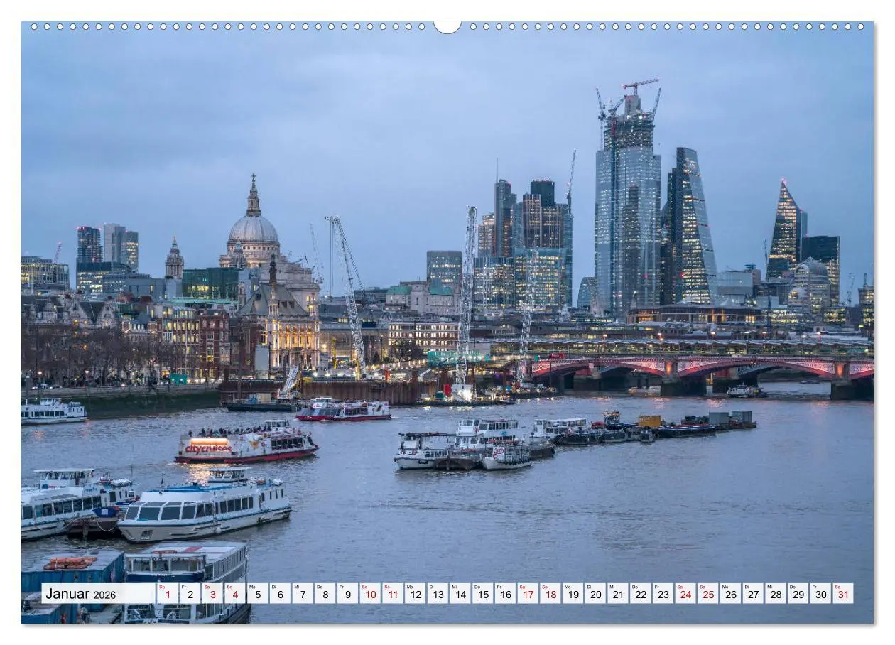 Bild: 9783457702536 | Großbritannien - London (hochwertiger Premium Wandkalender 2026 DIN...
