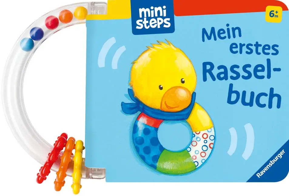 Cover: 9783473302536 | ministeps: Mein erstes Rasselbuch | Ab 6 Monaten | Martina Kohl | Buch