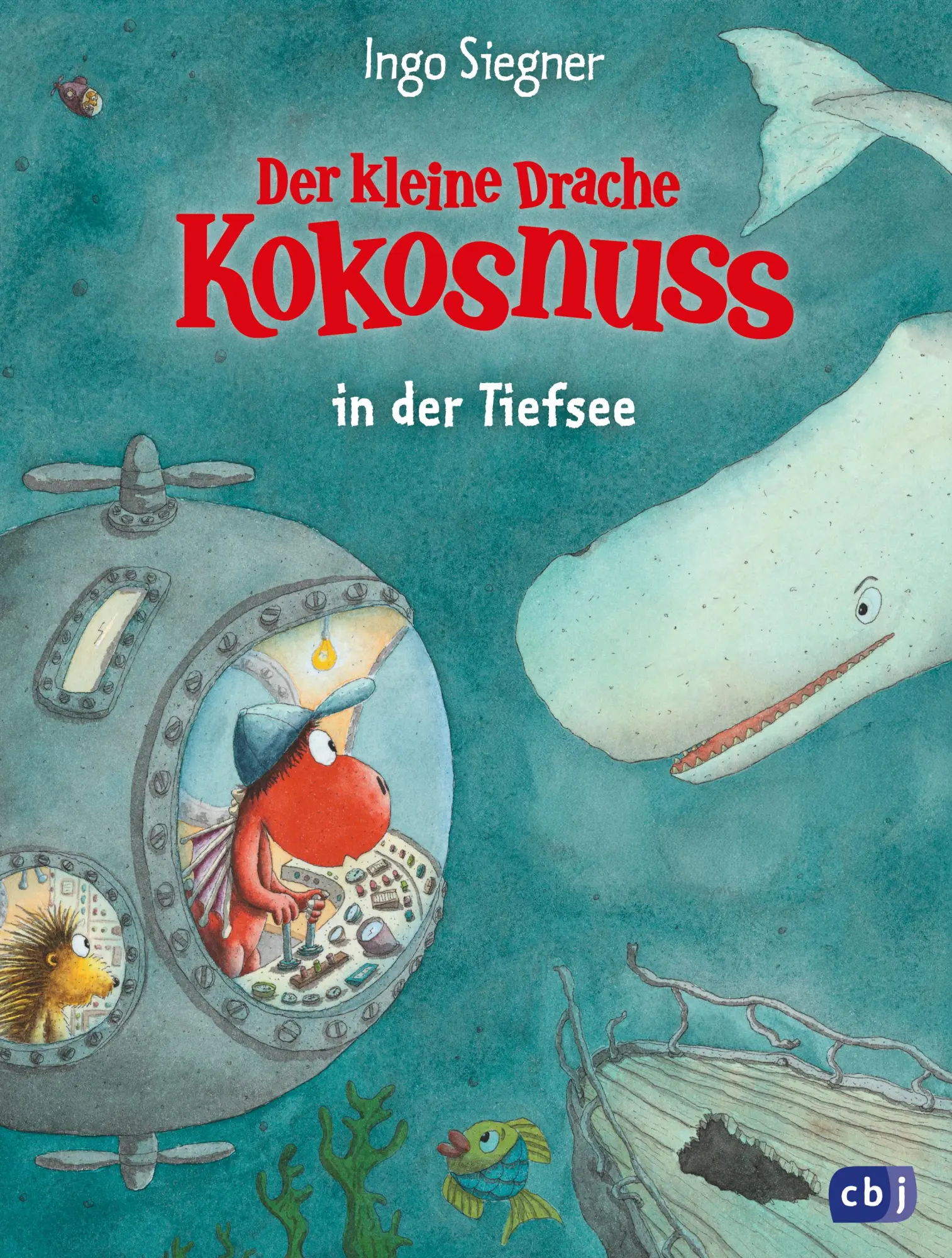Cover: 9783570182536 | Der kleine Drache Kokosnuss in der Tiefsee | Ingo Siegner | Buch | cbj