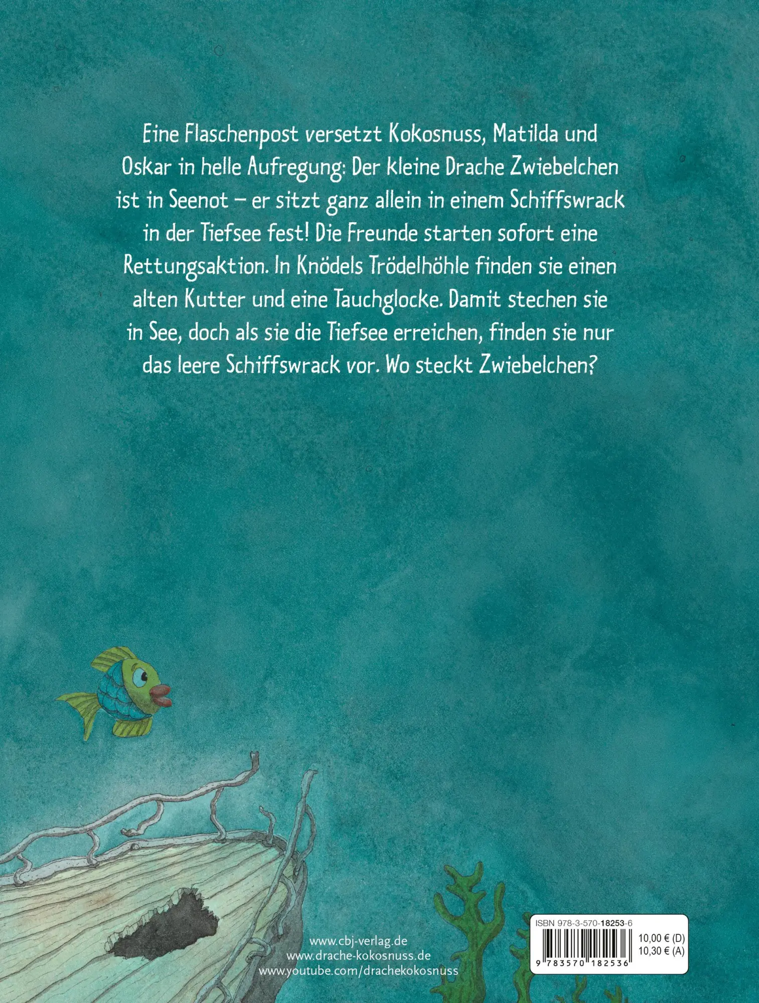 Bild: 9783570182536 | Der kleine Drache Kokosnuss in der Tiefsee | Ingo Siegner | Buch | cbj