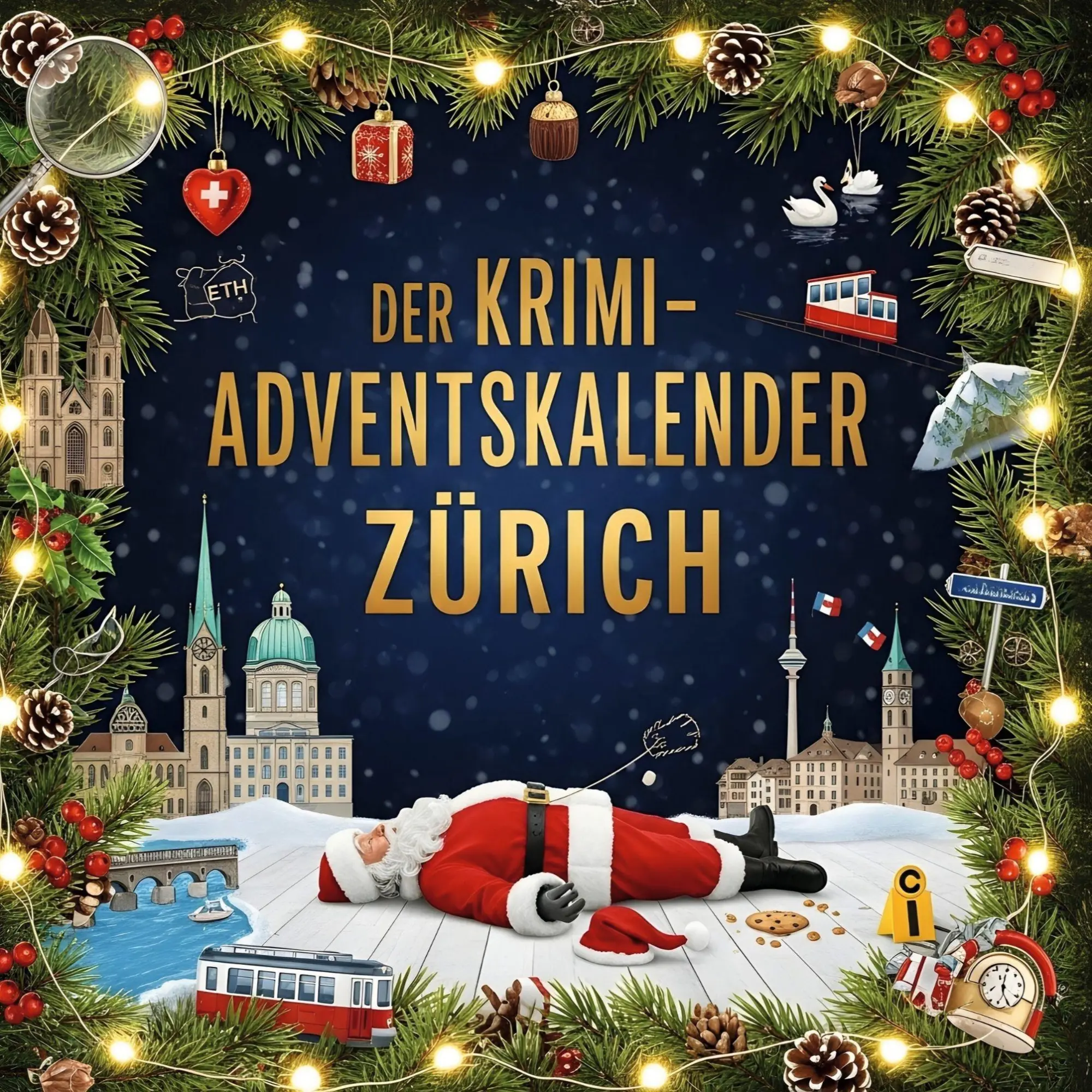 Cover: 9783695302536 | Der Krimi-Adventskalender Zürich | Mordsverdächtig in 24 Akten | Koch