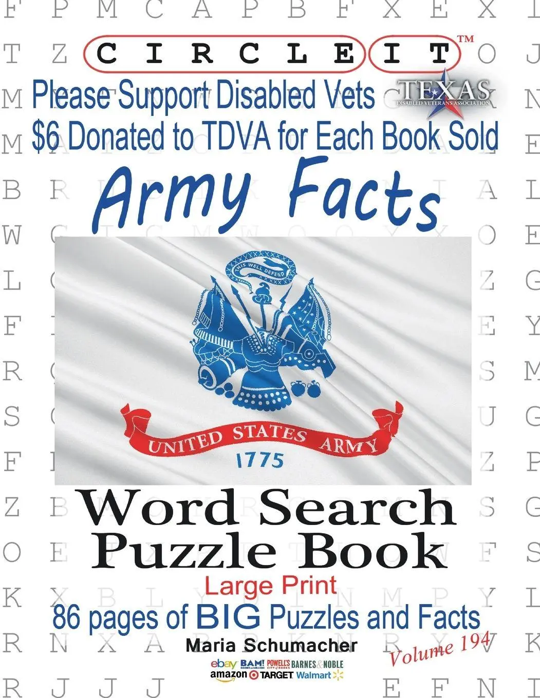 Cover: 9781945512636 | Circle It, Army Facts, Word Search, Puzzle Book | Llc (u. a.) | Buch
