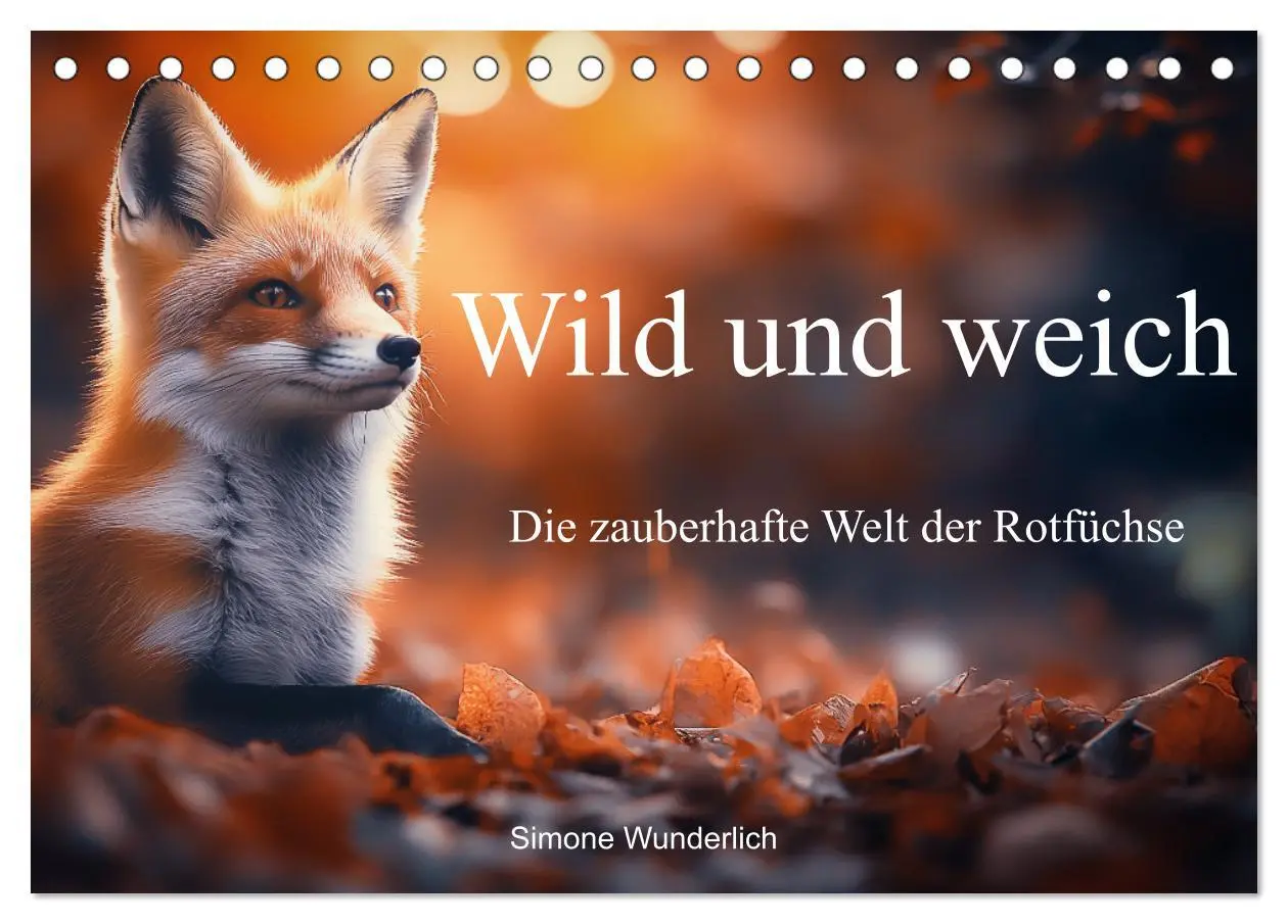 Cover: 9783457312636 | Wild und weich - Die zauberhafte Welt der Rotfüchse (Tischkalender...