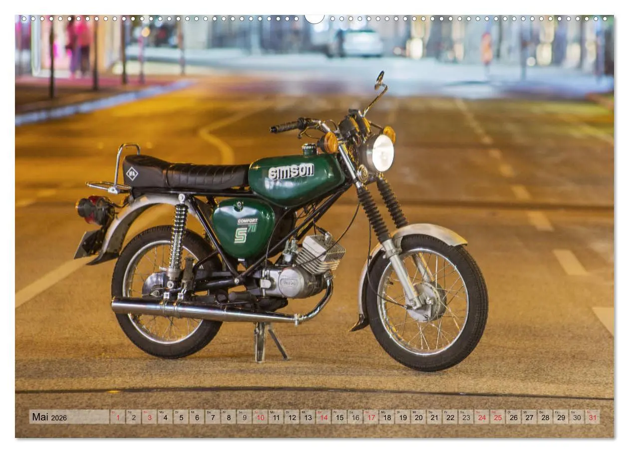 Bild: 9783457932636 | Oldtimer Mopeds - fotografiert von Michael Allmaier (Wandkalender...