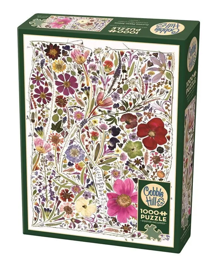 Cover: 625012402736 | COBBLE HILL PUZZLES - Blütenpresse: Frühling 1000 Teile | Spiel | 2025