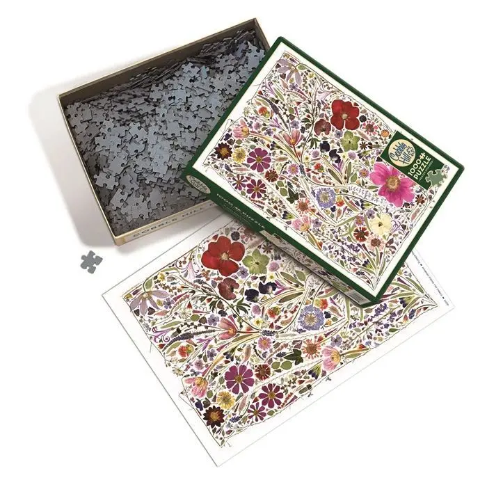 Bild: 625012402736 | COBBLE HILL PUZZLES - Blütenpresse: Frühling 1000 Teile | Spiel | 2025