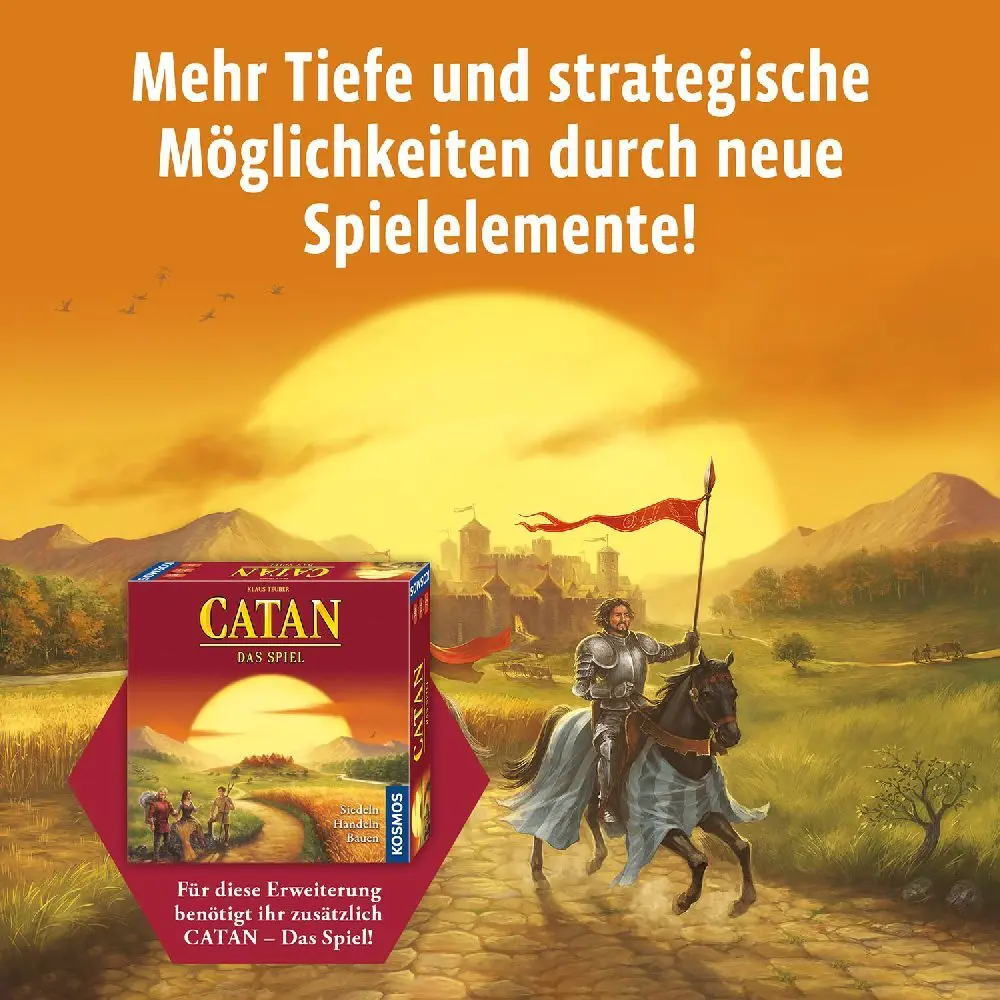 Bild: 4002051682736 | CATAN - Erweiterung - Städte &amp; Ritter | Klaus Teuber | Spiel | 682736