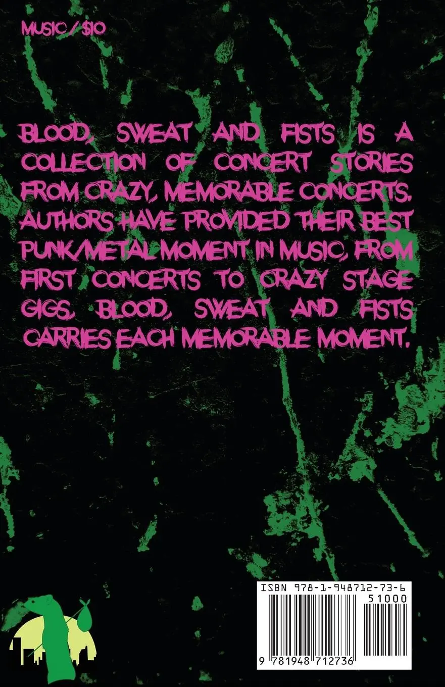 Rückseite: 9781948712736 | Blood, Sweat and Fists | Weasel Press (u. a.) | Taschenbuch | Englisch