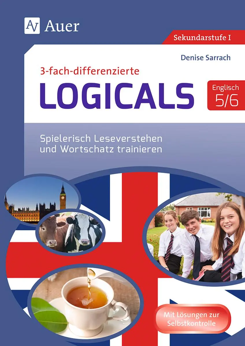 Cover: 9783403082736 | Dreifach-differenzierte Logicals Englisch 5-6 | Denise Sarrach | 96 S.