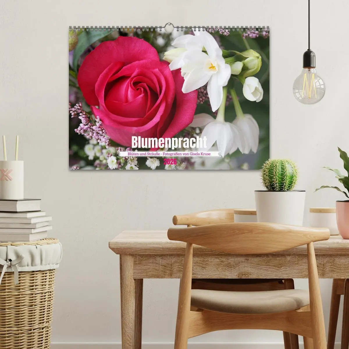 Bild: 9783457542736 | Blumenpracht - Blüten und Sträuße (Wandkalender 2026 DIN A3 quer),...