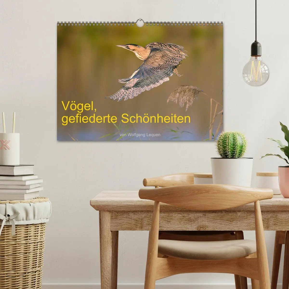Bild: 9783457612736 | Vögel, Gefiederte Schönheiten (Wandkalender 2026 DIN A3 quer),...