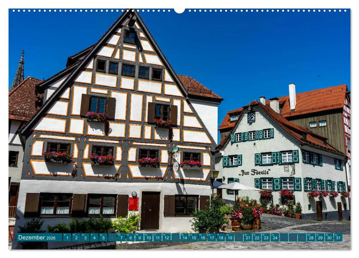 Bild: 9783457782736 | Quer durch Ulm (Wandkalender 2026 DIN A2 quer), CALVENDO...