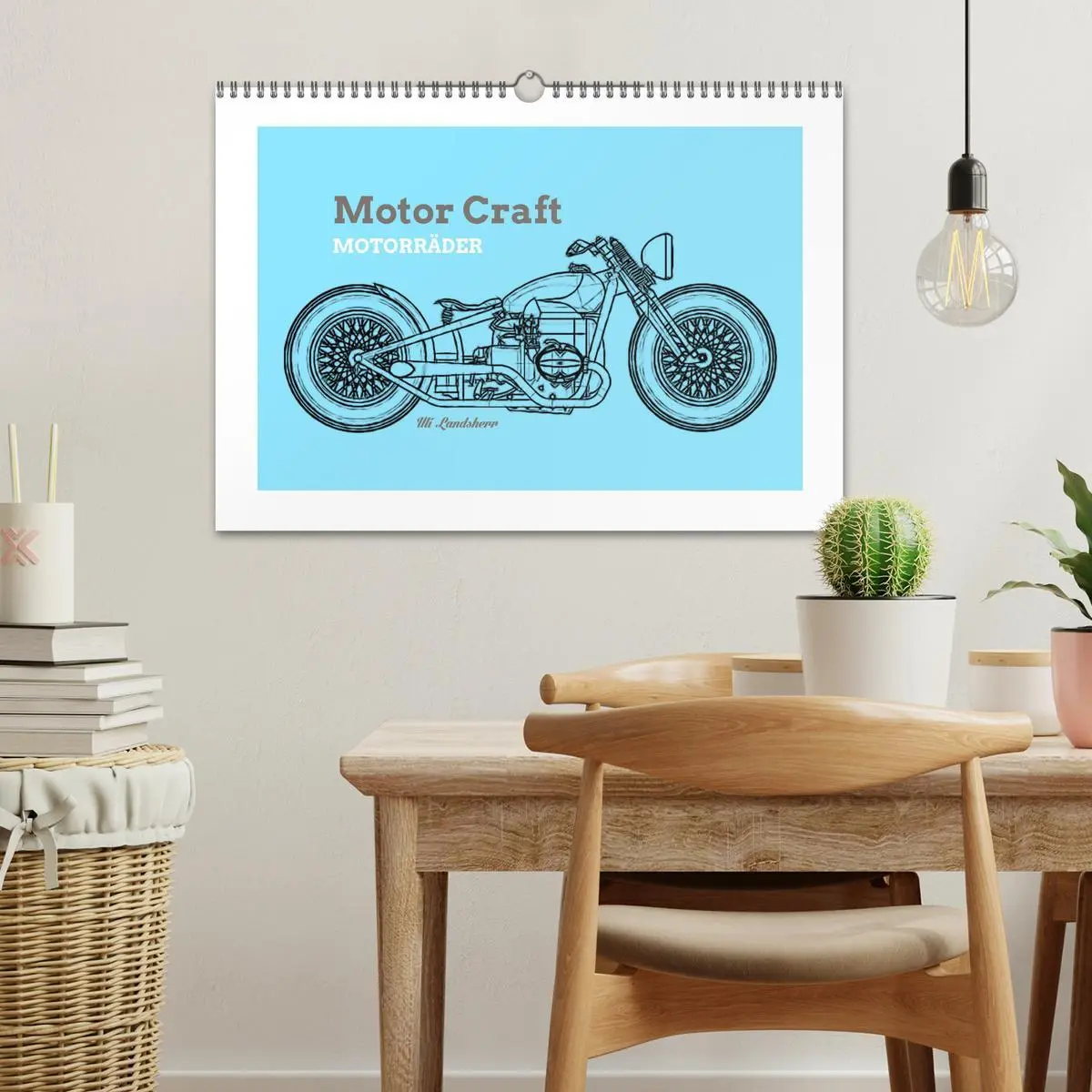 Bild: 9783457852736 | Motor Craft Motorräder (Wandkalender 2026 DIN A3 quer), CALVENDO...