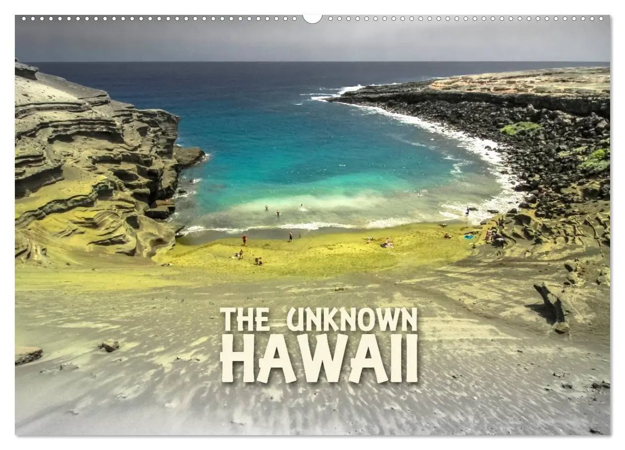 Cover: 9783516182736 | The Unknown HAWAII (Wandkalender 2026 DIN A2 quer), CALVENDO...
