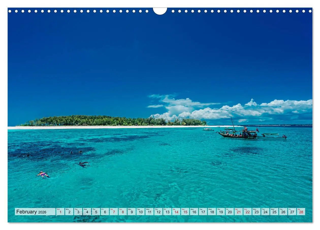 Bild: 9783516562736 | Welcome to Zanzibar (Wall Calendar 2026 DIN A3 landscape), CALVENDO...