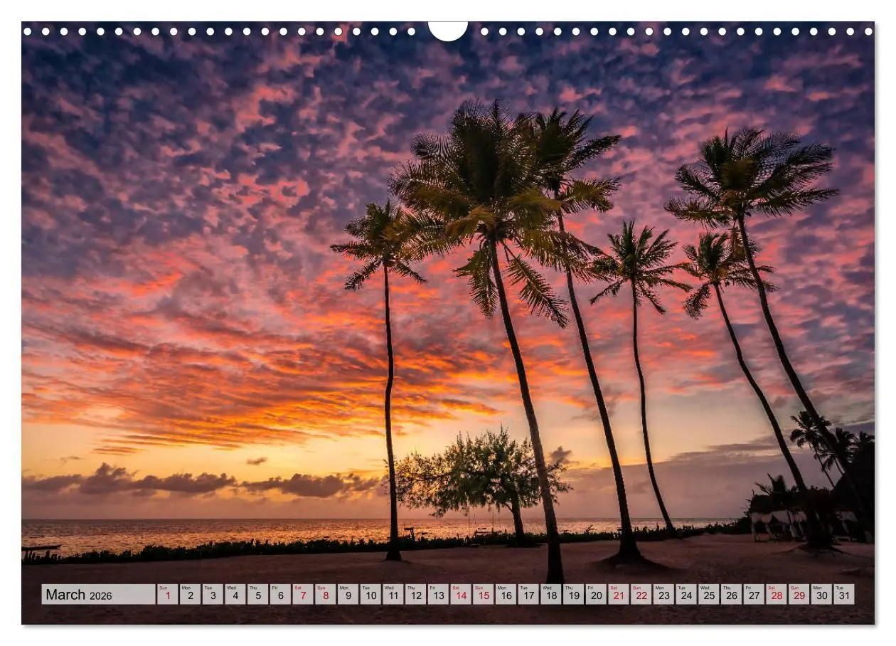 Bild: 9783516562736 | Welcome to Zanzibar (Wall Calendar 2026 DIN A3 landscape), CALVENDO...
