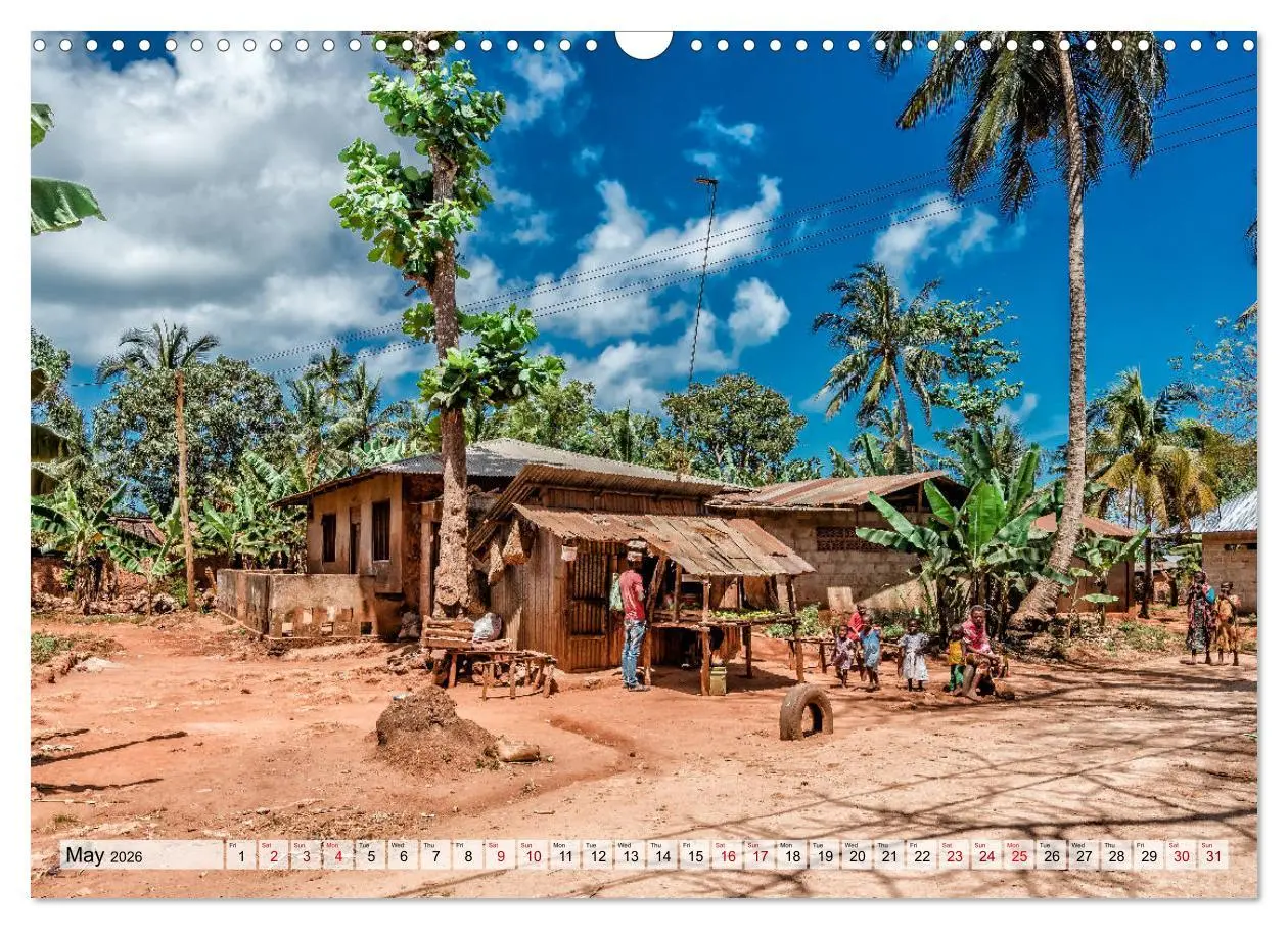 Bild: 9783516562736 | Welcome to Zanzibar (Wall Calendar 2026 DIN A3 landscape), CALVENDO...
