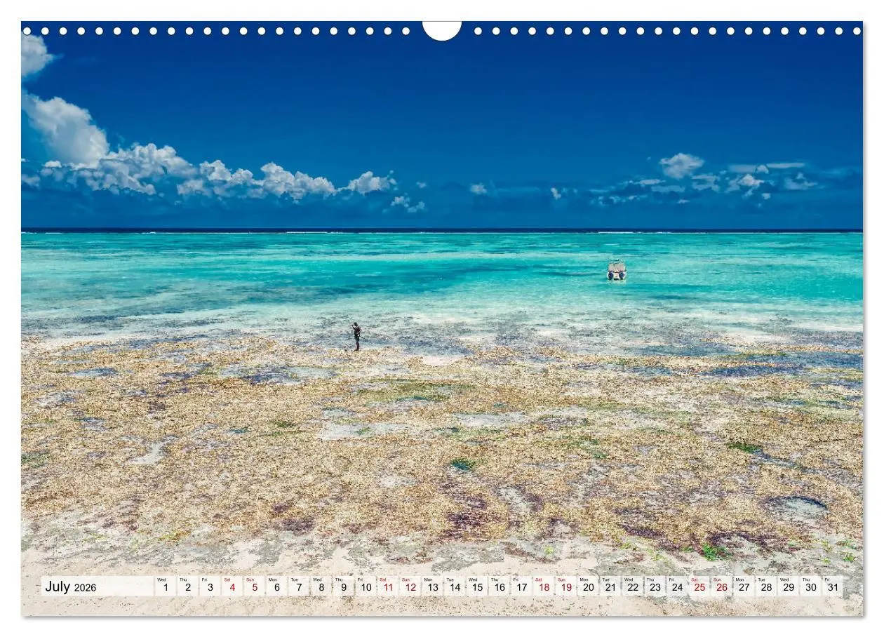 Bild: 9783516562736 | Welcome to Zanzibar (Wall Calendar 2026 DIN A3 landscape), CALVENDO...