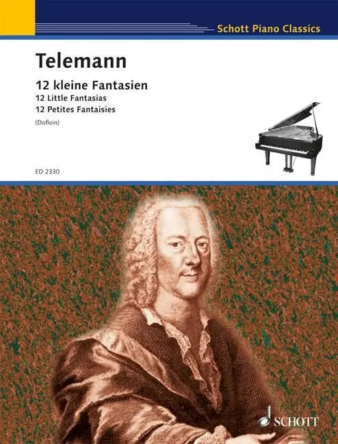 Cover: 9783795752736 | Twelve Little Fantasies | Klavier. | Georg Philipp Telemann | Buch